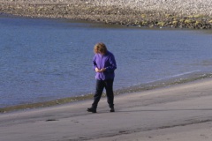 On the beach at Camus nan Gael