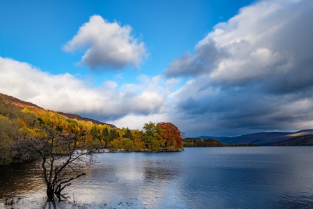The crannoch on Loch Tay
