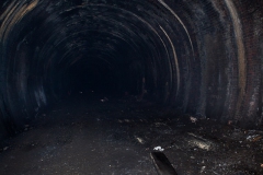 Sleepers in Kelvinbridge Railway Tunnel